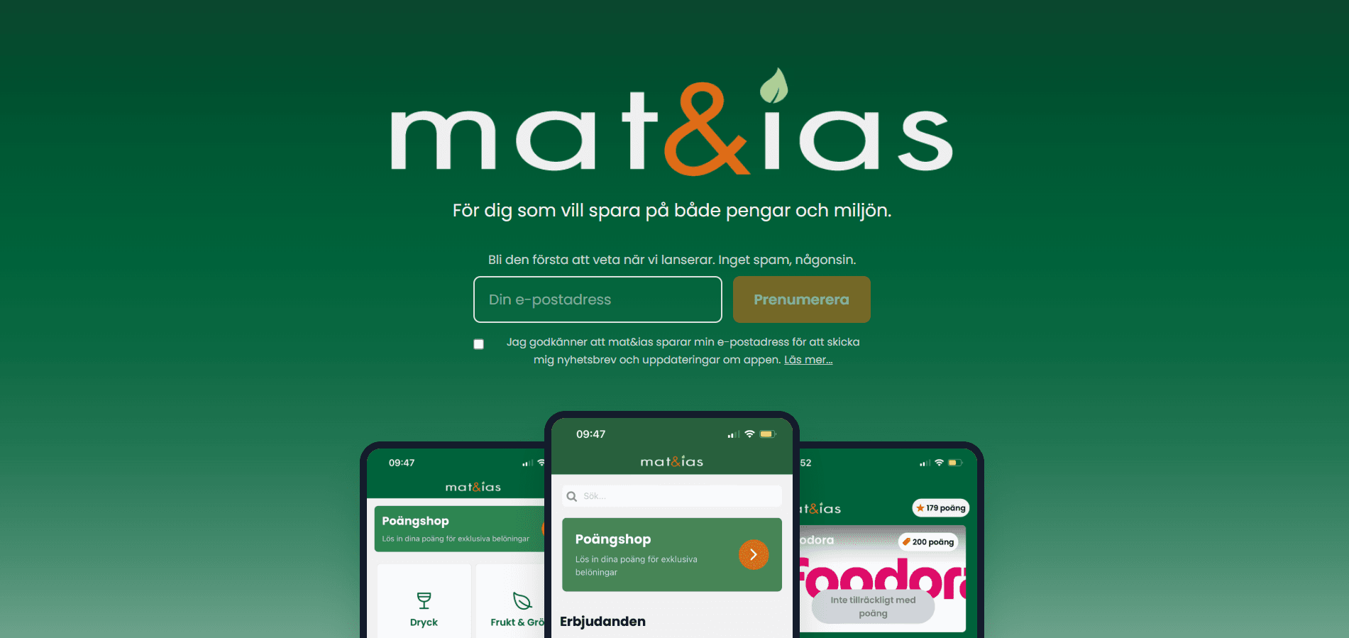 preview image of Mat&ias Landingpage